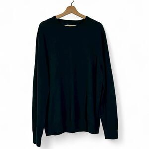 Celio Sweater Size xxl, Italian Merino Wool in Dark Green, Holidays, Classic,